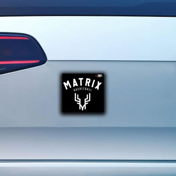 NS Matrix White Sticker ,Car Magnet