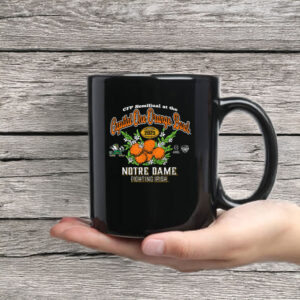 Notre Dame Fighting Irish CFP Orange Bowl 2024-25 Navy Mug Coffee