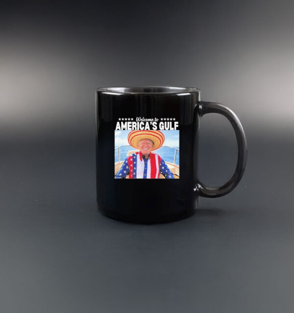 Official Trump Welcome To America Gulf Mug