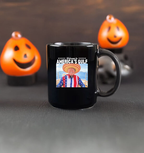 Official Trump Welcome To America Gulf Mug