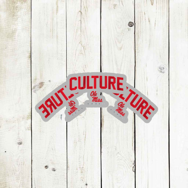 Ole Miss Basketball Culture Stickers