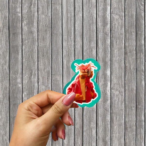 Pepe The King Prawn Meme, Funny Sticker