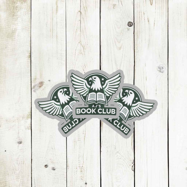 Philadelphia Eagles AJ Brown's Book Club Stickers