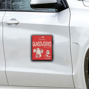 Philip Glass Fan Art Sticker ,Car Magnet