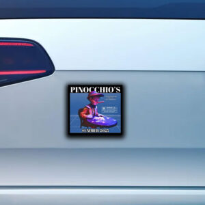 Pinocchio's Parody Movie Sticker ,Car Magnet