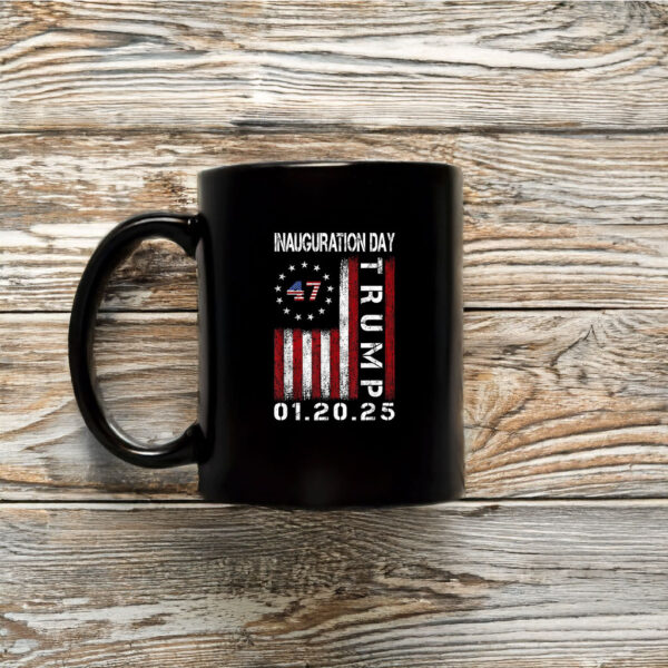 President Donald Trump Inauguration Day 2025 Memorabilia Fla Mug Coffee