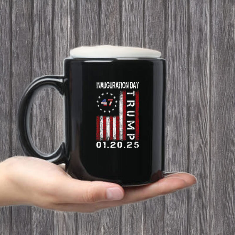 President Donald Trump Inauguration Day 2025 Memorabilia Fla Mug Coffee