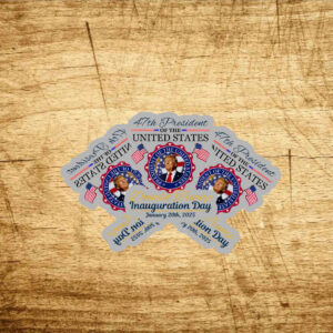 President Donald Trump Inauguration Day 2025 Memorabilia Stickers