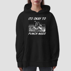 Punk With A Camera It's Okay To Punch Nazis T-Shirt