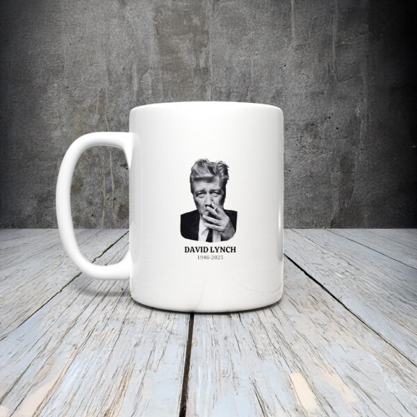 RIP David Lynch 1946-2025 Mug Coffee