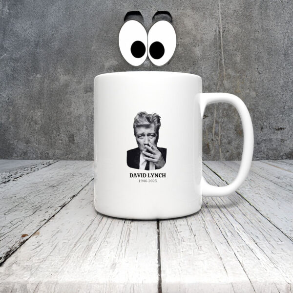 RIP David Lynch 1946-2025 Mug Coffee