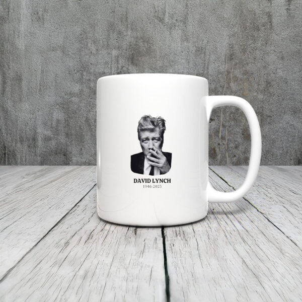 RIP David Lynch 1946-2025 Mug Coffee