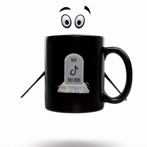 RIP TikTok 2017-2025 Mug Coffee