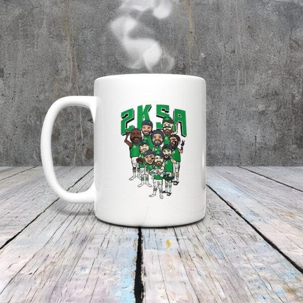 Saquon Barkley 2 KSA Philadelphia Eagles football cartoon Mug Coffee