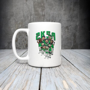 Saquon Barkley 2 KSA Philadelphia Eagles football cartoon Mug Coffee