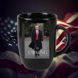 Sidney Powell Trump Justice Is Coming Mug