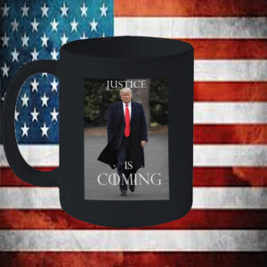 Sidney Powell Trump Justice Is Coming Mug