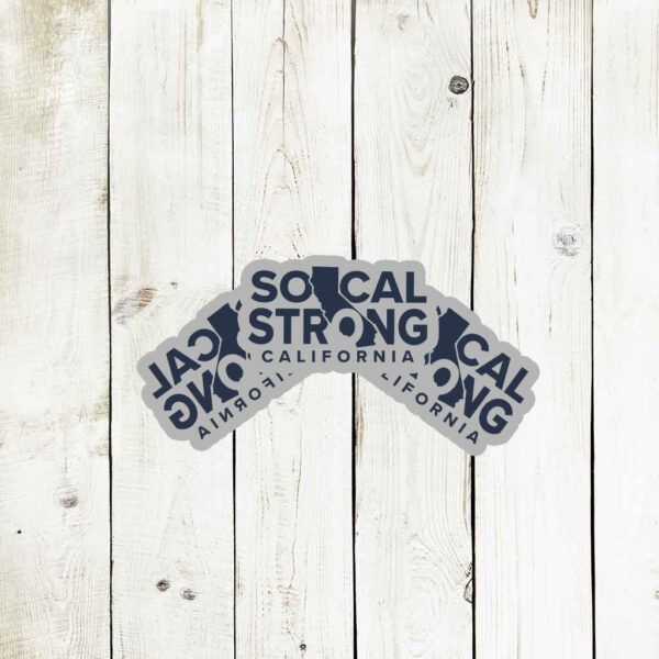 SoCal Strong California Stickers