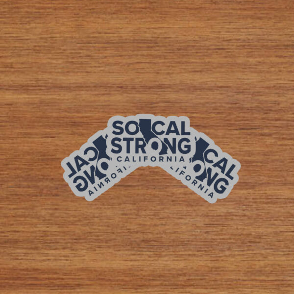 SoCal Strong California Stickers