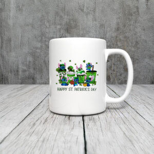 Stitch Happy St Patrick’s Day Mug Coffee