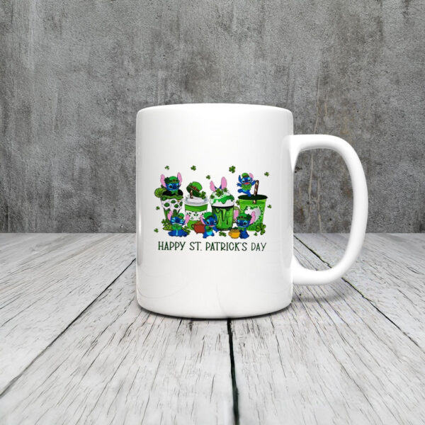 Stitch Happy St Patrick’s Day Mug Coffee