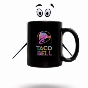 Taco Bell Neon Colorful Mug Coffee