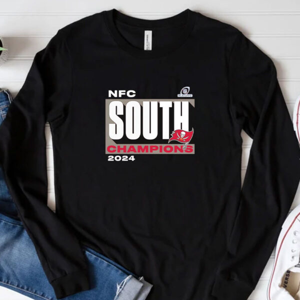 Tampa Bay Buccaneers 2024 NFC South Division Champions Conquer T-shirts