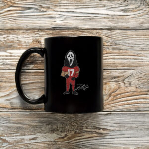 Terry McLaurin Scary Terry Mask Mug Coffee