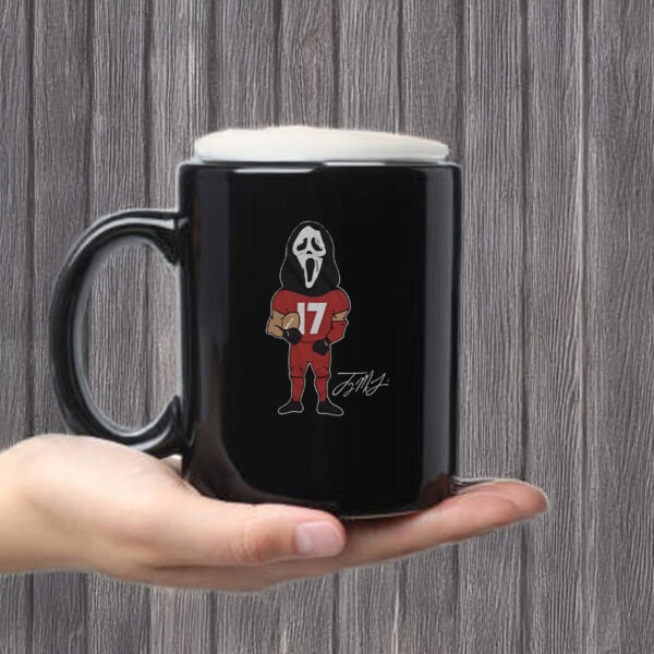 Terry McLaurin Scary Terry Mask Mug Coffee