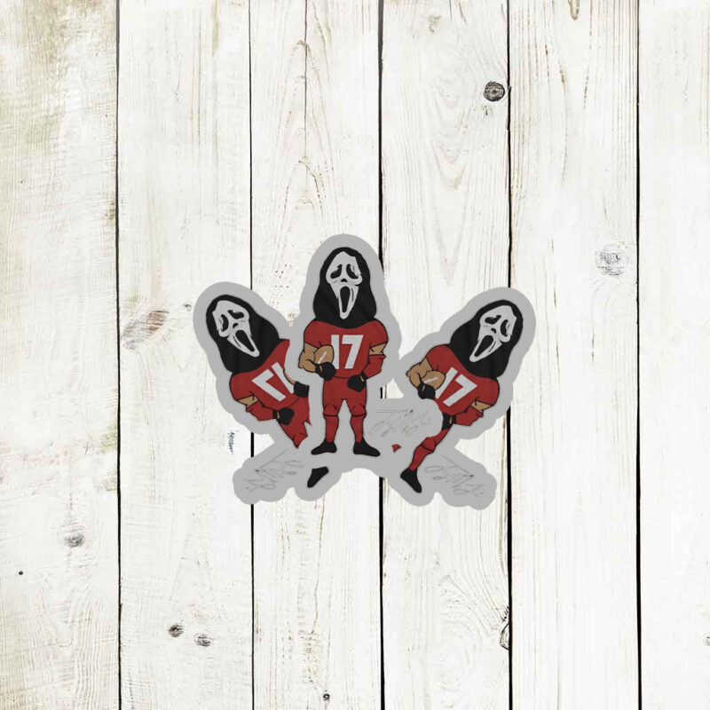 Terry McLaurin Scary Terry Mask Stickers