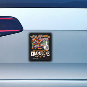 Texas Chick-Fil-A Peach Bowl Champions 2024 January 1 2025 Sticker ,Car Magnet