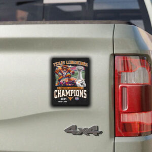 Texas Chick-Fil-A Peach Bowl Champions 2024 January 1 2025 Sticker ,Car Magnet