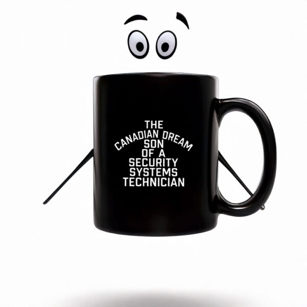 The Canadian Dream Son Of A Security Systems Technician 2025 Mug Coffee