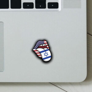 The Uri Israeli American Native Tongue Sticker ,Car Magnet