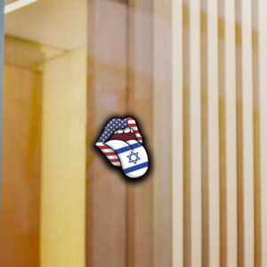 The Uri Israeli American Native Tongue Sticker ,Car Magnet