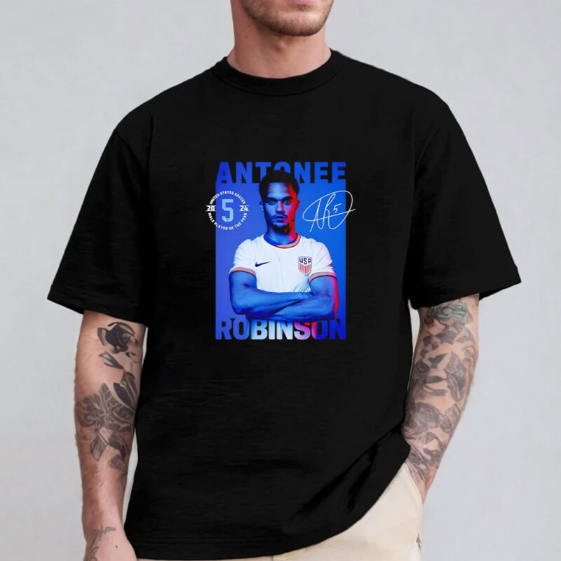 USMNT 2024 POTY Antonee Robinson T-shirts