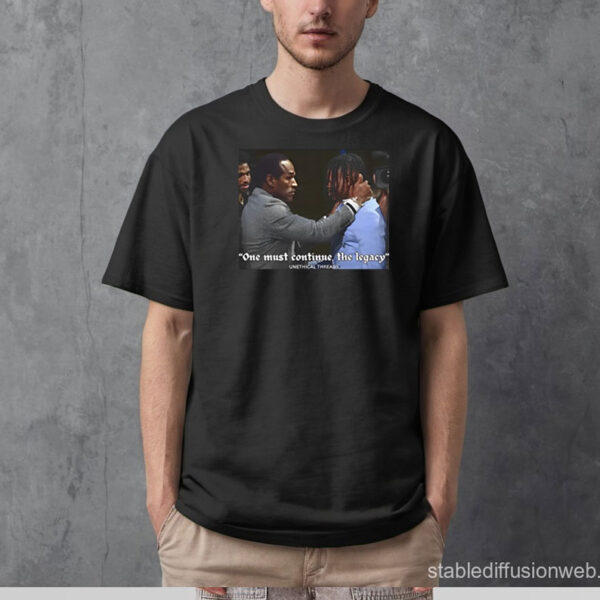 Unethical Threads Continue The Legacy Oj Simpson Travis Hunter T-Shirt