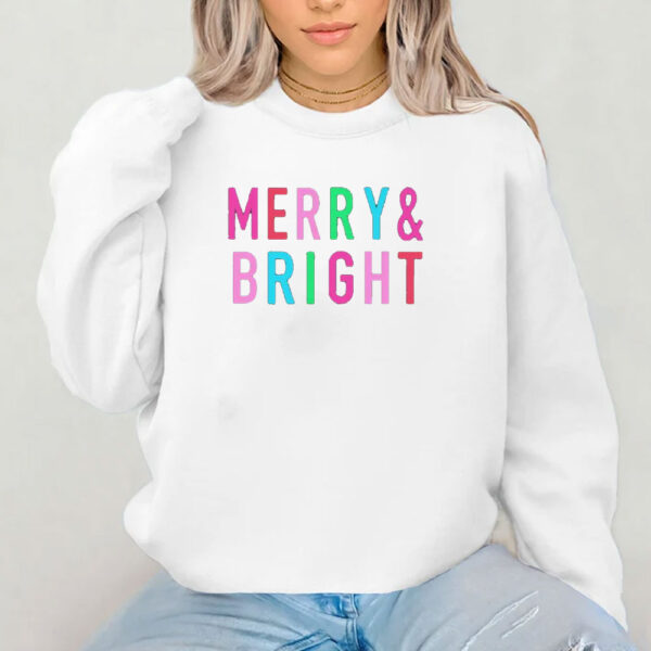 Vintage Merry Bright Christmas Washed T-Shirts