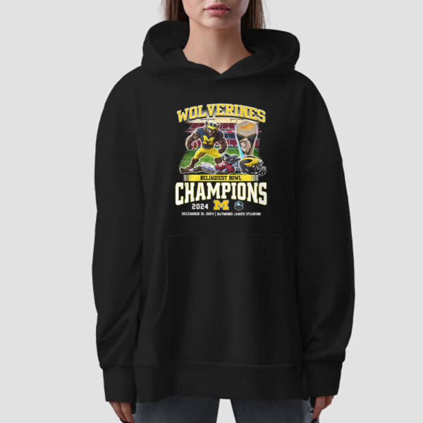 Wolverines Reliaquest Bowl Champions T-Shirt