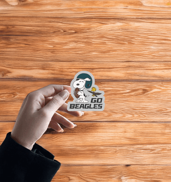 Go Beagles Sticker