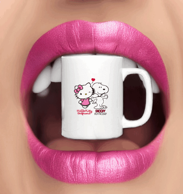 Hello Kitty Girlfriend Snoopy Boyfriend Mug